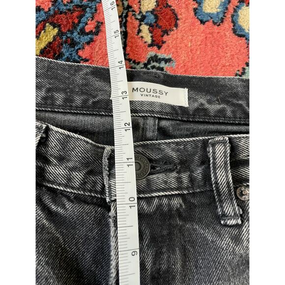 Moussy Vintage 27 Jean Shorts Cut-off Distressed Perrysburg High 540FSC11-2360 - Picture 8 of 11